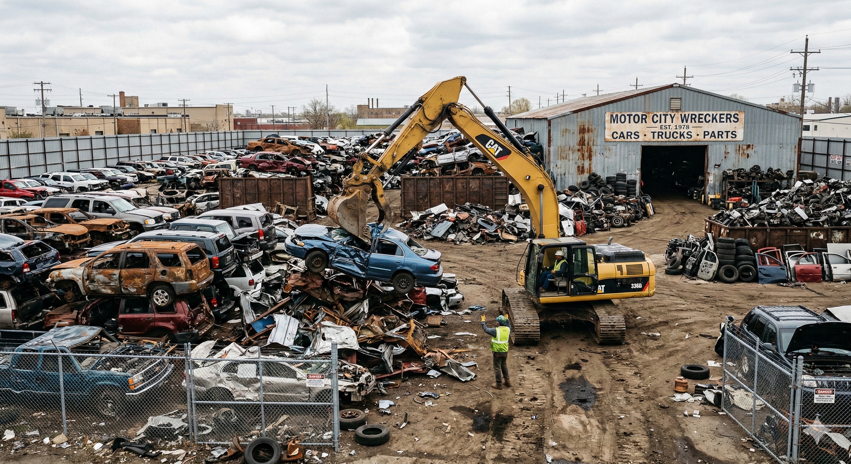 Car wrecker yard Sunshine